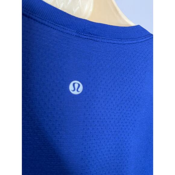 Lululemon Swiftly Relaxed-Fit Long Sleeve Shirt Psychic Psychic Blue Sz 14 - Picture 10 of 13